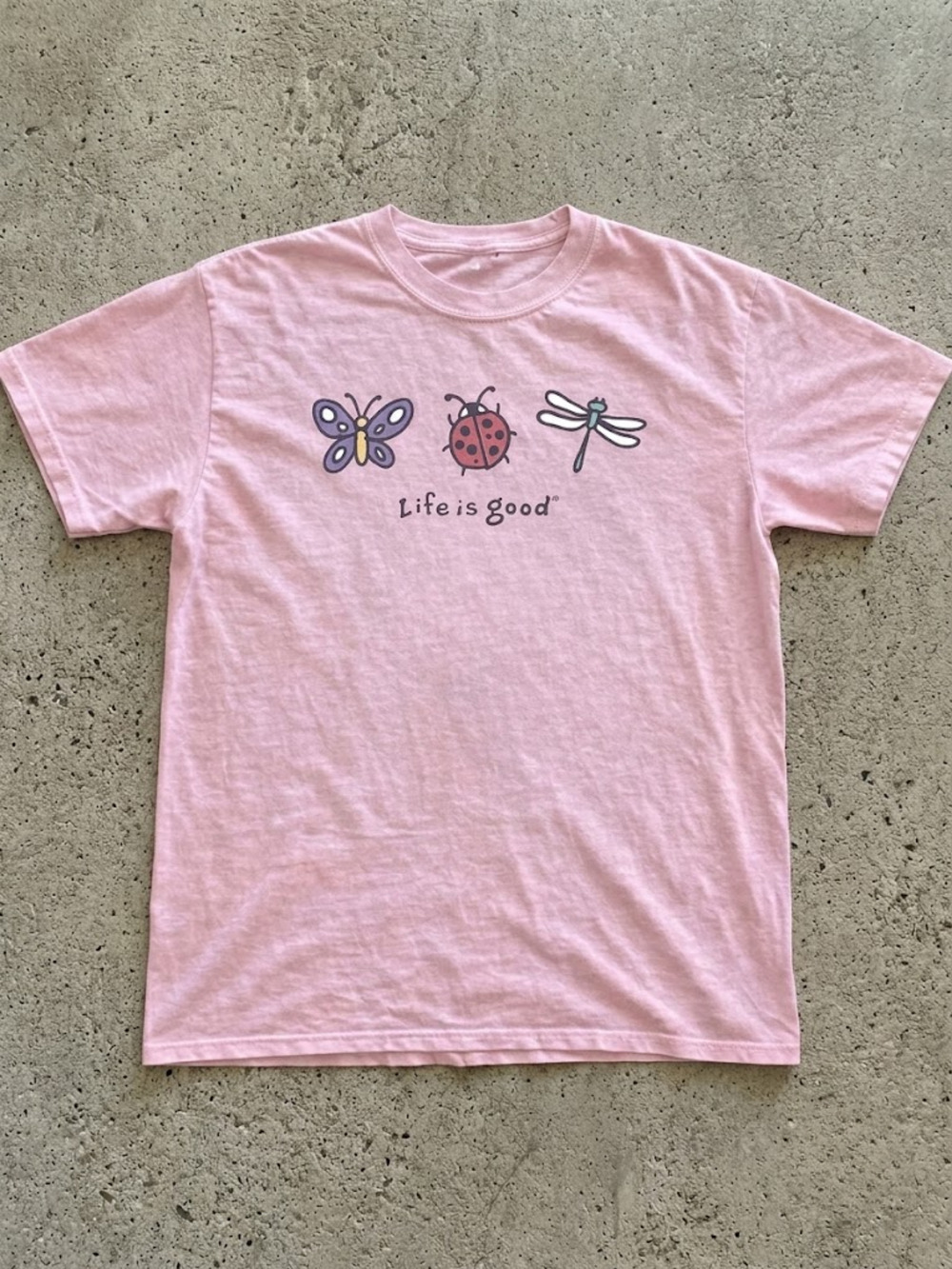 Ladybugs National Geographic Dragonfly Why Am I So Fly Light Pink Graphic Tee